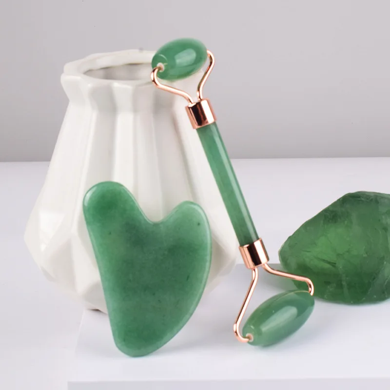 Набор для массажа и акупунктуры из Нефритового камня 2 шт./компл. массажер спа