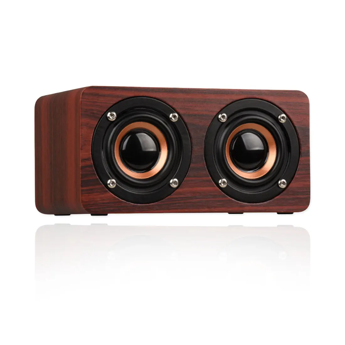 

Portable Wireless Speaker Shock Bass Sound bar Wooden Car Computer Speakers Bluetooth-compatible for Sumsung Xiaomi home