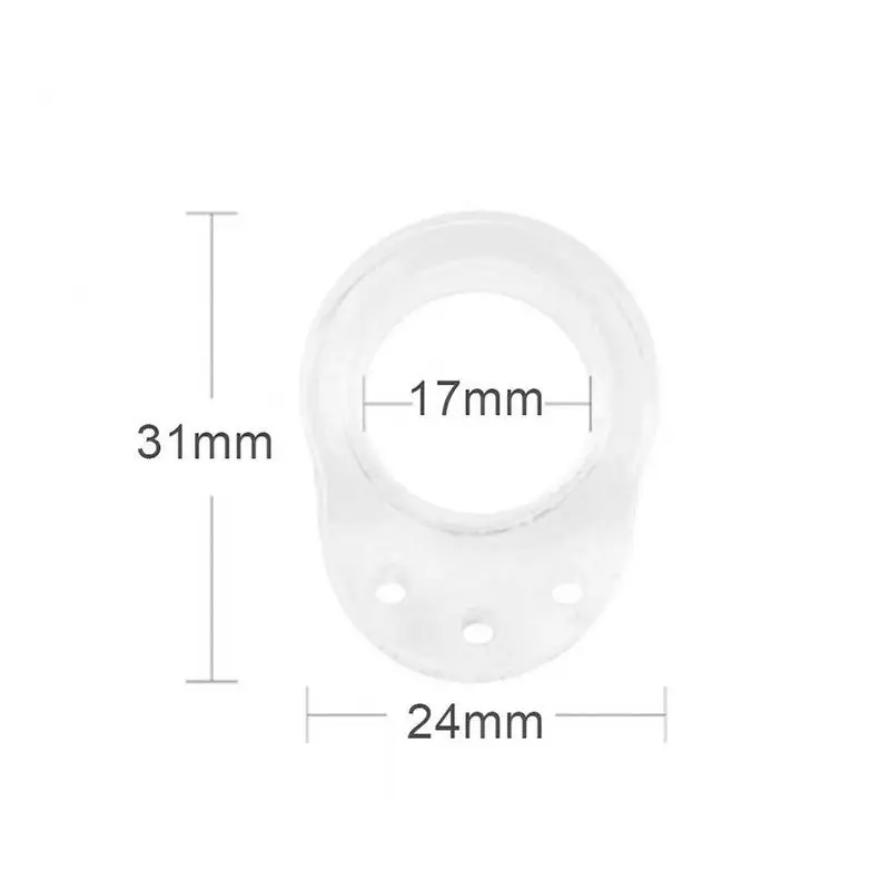 

ransparent Doorstop Silicone Door Handle Buffer Wall Protector Bumpers Y9R9