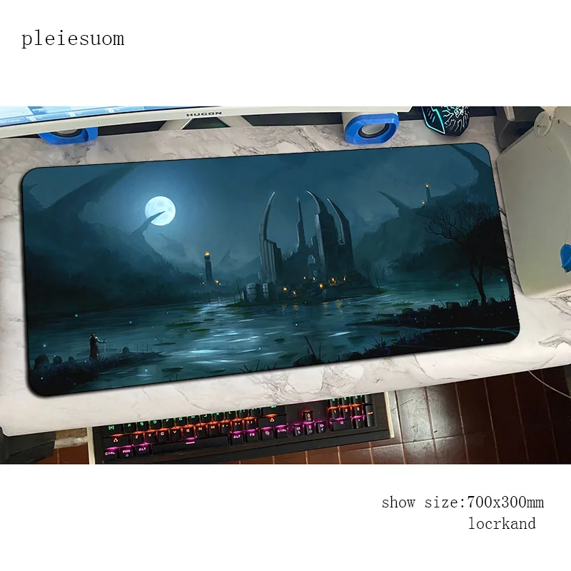 

Fantasy landscape pad mouse High quality computer gamer mouse pad big padmouse mousepad ergonomic gadget office desk mats