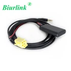 Biurlink для Blaupunkt автомобильное стерео 6Pin AUX IN беспроводной Bluetooth музыкальный приемник и 3,5 мм аудиокабель для Fiat Bravo Panda Punto