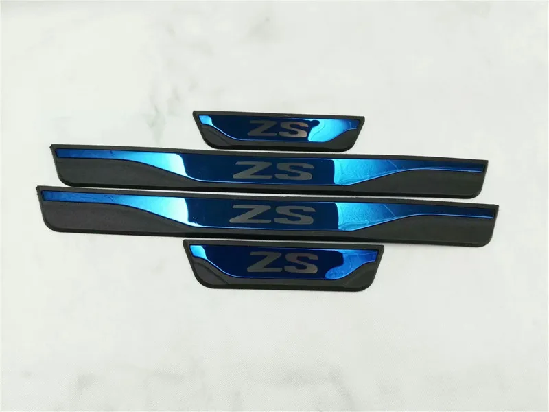 Auto Door sill plate scuff threshould for MG ZS 2017-2019 car accessories free shipping | Автомобили и мотоциклы