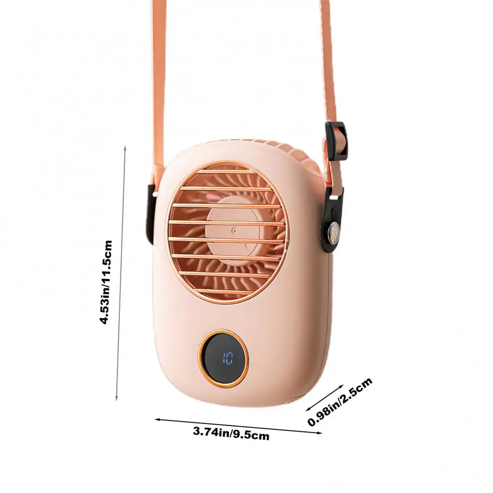 

Neck Fan Portable Electric Fans Air Cooler Cooling Mini USB Rechargeable Handheld Outdoor Mute Hand Neckband Pocket Ventilador