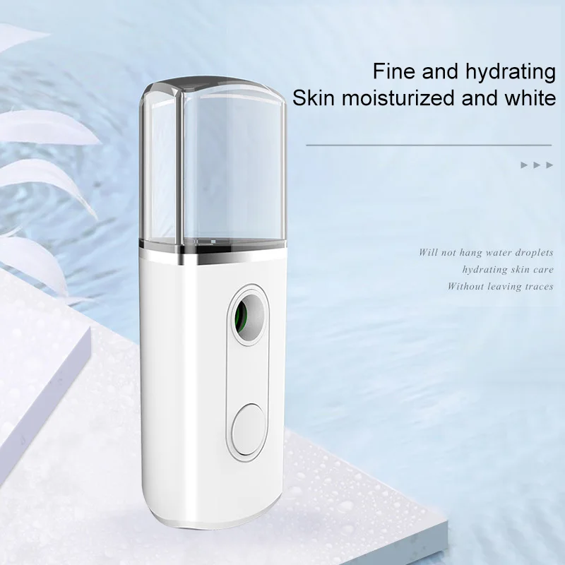 

Ультразвуковой увлажнитель воздуха Арома-распылитель воды зарядка через USB Nano распылитель для лица Красота устройство ручной Портативный ...