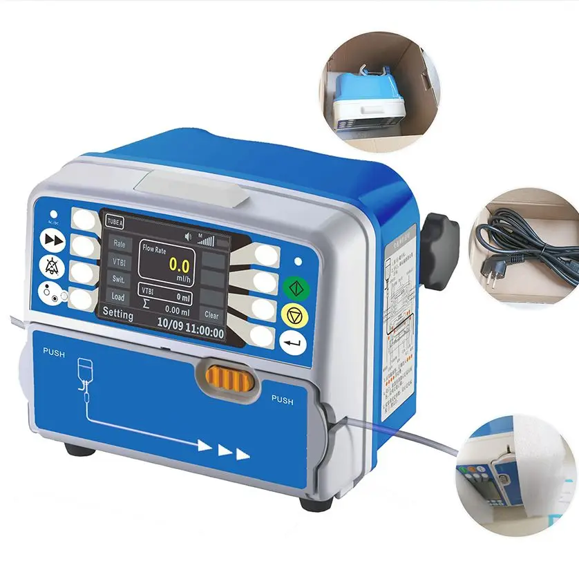 Портативный Электрический ветеринарный инфузионный насос для животных с