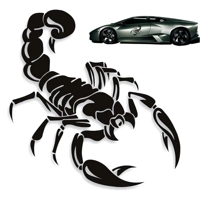 Refective 3D Scorpion мотоциклетные автомобильные наклейки для BMW VW Audi Ford Toyota