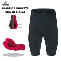 ykywbike rycle shorts opa ciclismo tights for man women 2 side pocket cycling shorts shockproof mtb bicycle shorts road bike