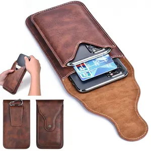 new casual 4 7 6 5 phone bag pouch for iphone samsung huawei xiaomi universal belt clip holster magnetic vertical phone case free global shipping
