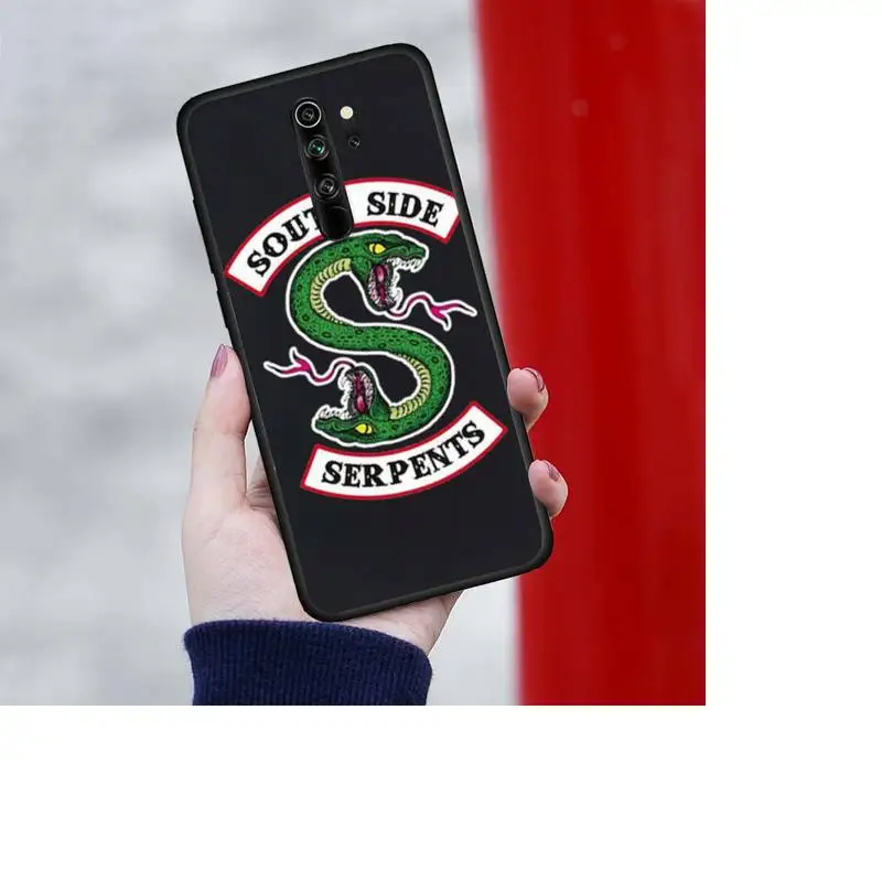 

Riverdale Southside Serpents Phone Case For Redmi 7 8 9 A K20 30 Pro Note 8 9 Pro 9s