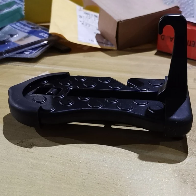 

Door Step Hook Pedal Foldable Car Supplies Step Vehicle Foot Pedal Portable Easy Access to Rooftop Outdoor Tool Aluminum Alloy