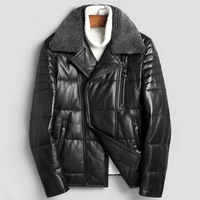 mens leather jacket high quality winter mans leather jacket genuine leather jacket motorcycle mainly