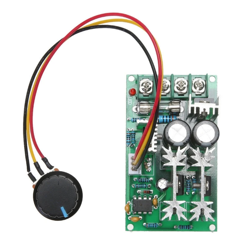 20A PWM контроллер скорости двигателя постоянного тока 12V 24V 36V 48V с переключателем