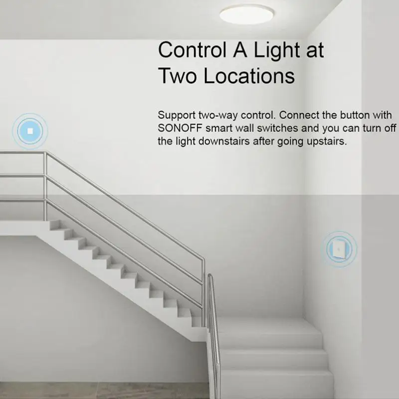 SONOFF SNZB-01 Wireless Switch Smart Home Zigbee Version Handy Button Works With ZigBee Bridge IFTTT eWeLink APP | Электроника