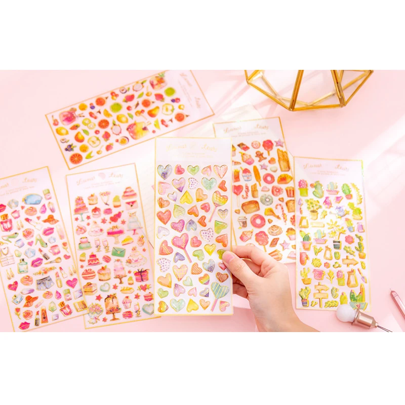 20 шт./лот милые эпоксидные наклейки с кристаллами для тортов миниатюрные сделай