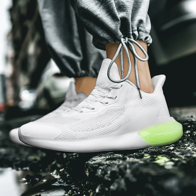 

Zapatillas De Deporte Para Hombre Men's Sneakers Breathable 2020 Men Blade Work Shoes Safety Streetwear Sepatu Sneaker Pria