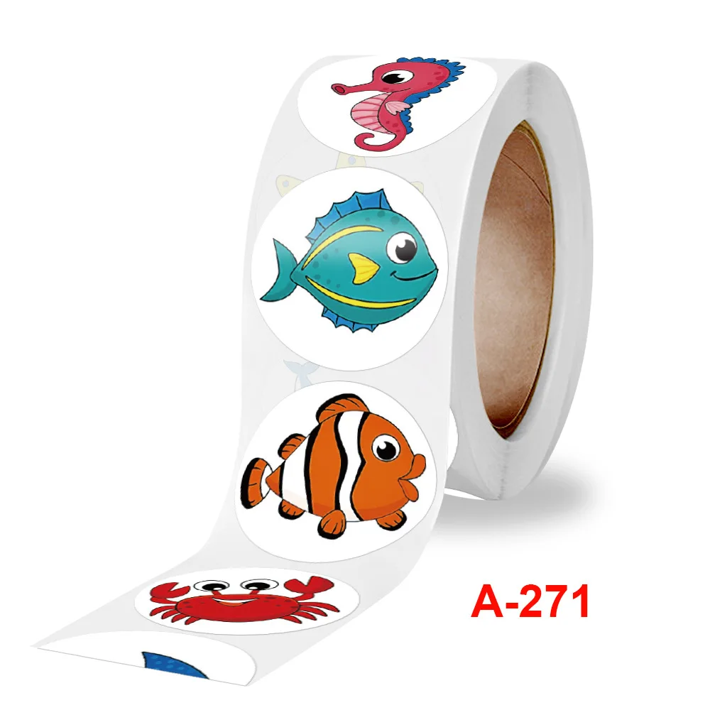 

Wrapped Children's Animal Stickers Toys Reward Incentive Cute Stickers
