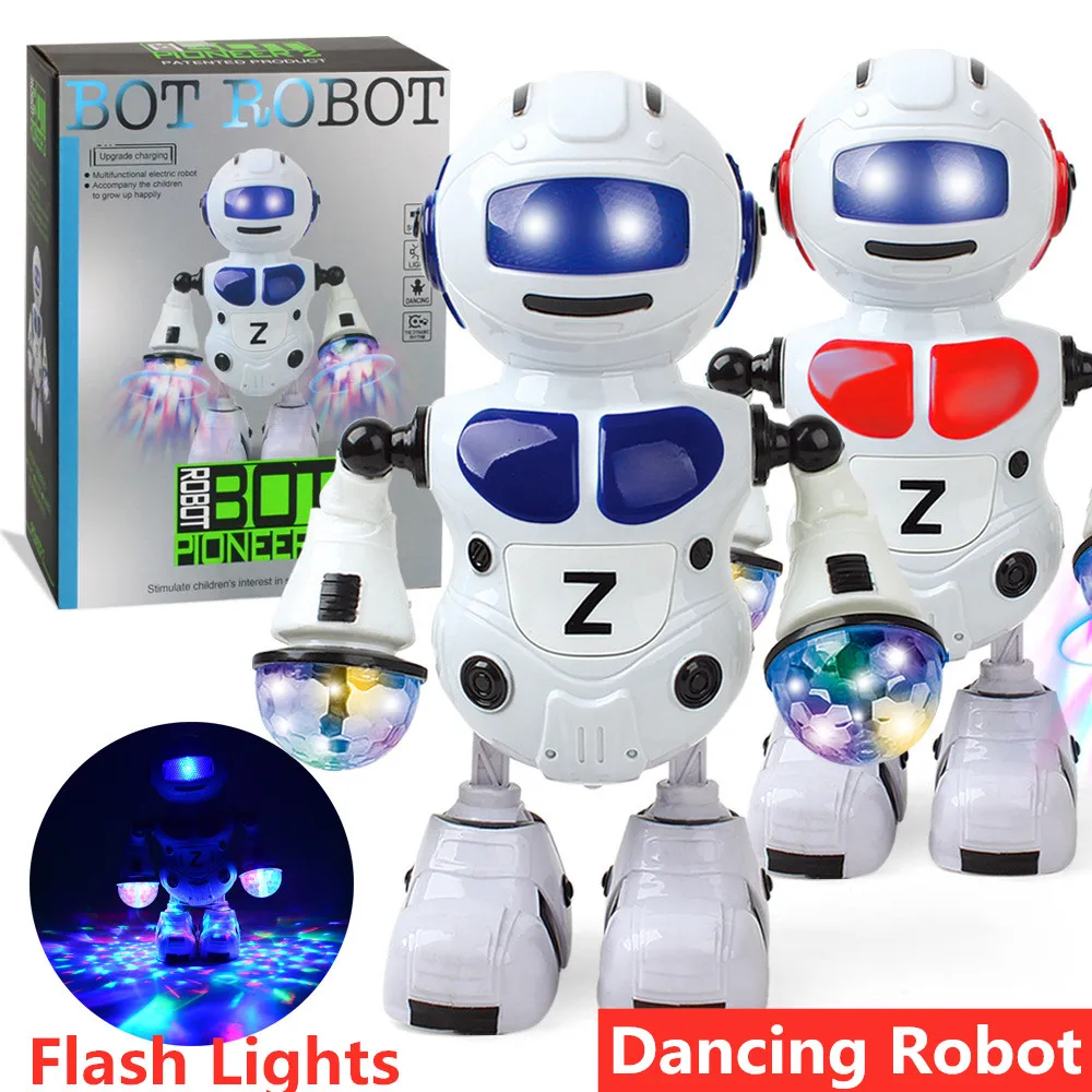 

Electronic Smart Space Dancing Robot Singing Music Cool LED Light Dance Robot Interactive Astronaut Toy boy girl friend toy Gift