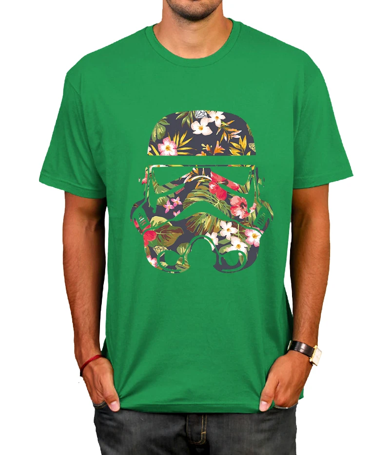 Звездные войны Дарт Вейдер лицо Футболка Маска хлопок короткий рукав camiseta