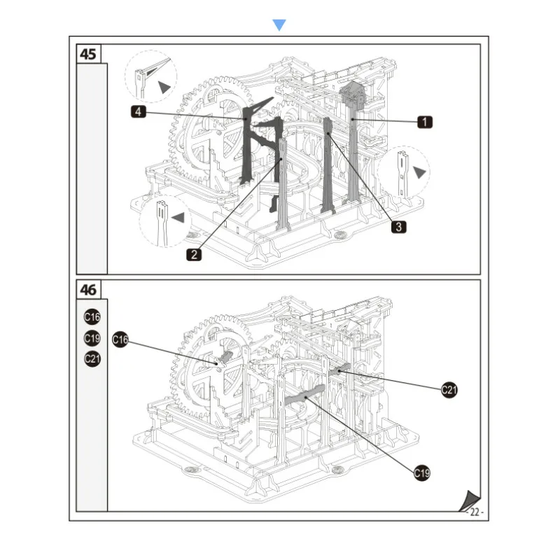 4 вида Мраморная игра сделай сам водный круг деревянная модель строительные