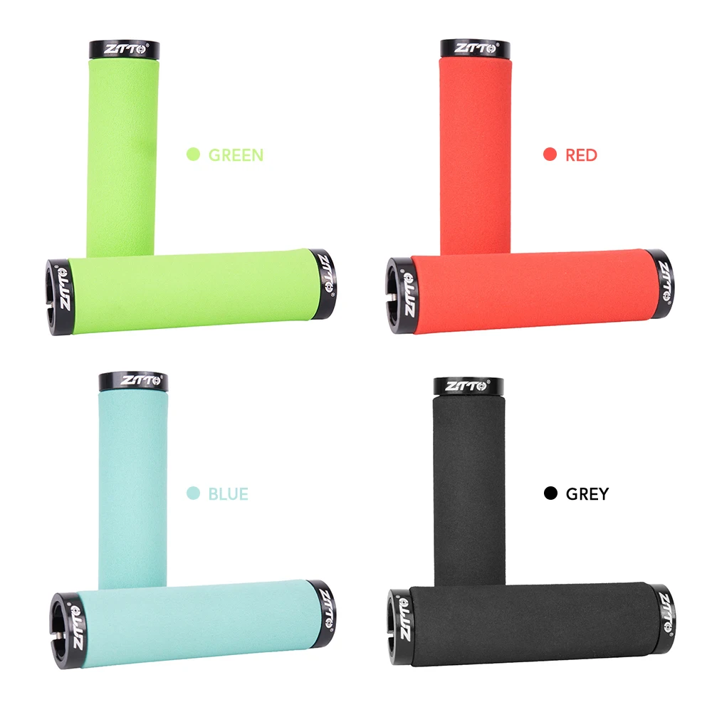 

ZTTO AG36 2pc 22.2mm Bicycle Handlebar Grips Anti-slip Sponge Foam Handle Bar Grips Cycling MTB Mountain Bike Grips Handle Grip