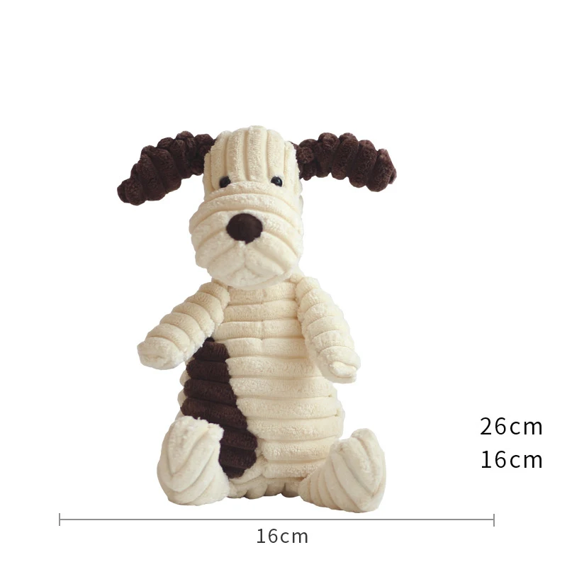 

Dog Toy Bite-resistant Molar Puppies Puzzle Voice Doll Teddy Small Dog Relieve Boredom Pet Toy Dog Toy Dog Chew Toys Plush