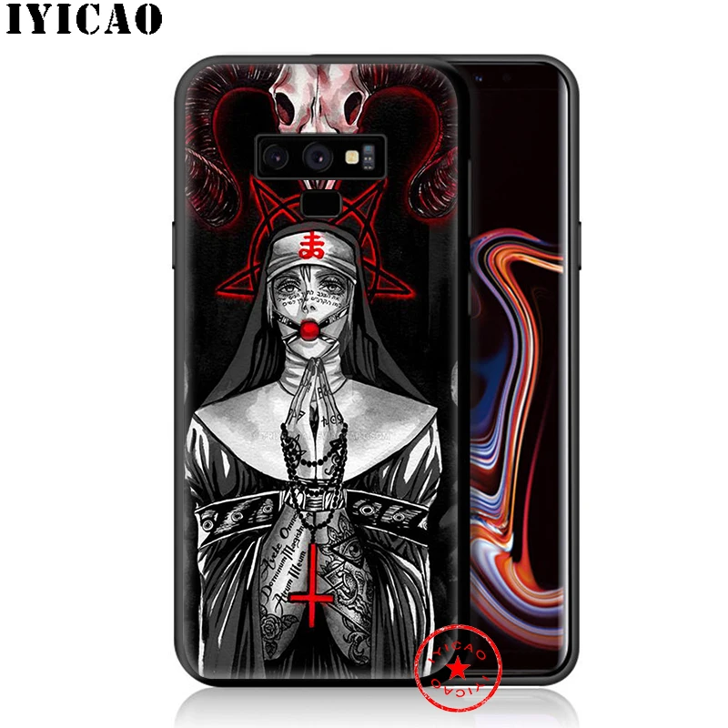IYICAO Sister Nun мягкий чехол для samsung Galaxy S10e S10 S9 S8 Plus S6 S7 Edge Note 10 9 8 TPU |