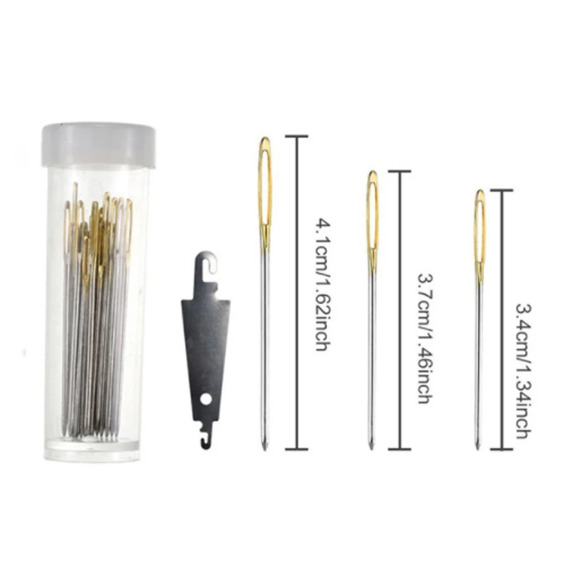 30 шт. швейные иглы для вышивания крестиком из нержавеющей стали | Дом и сад