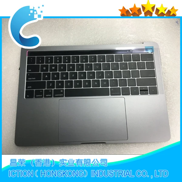 Оригинальный A1706 Topcase со стандартной клавиатурой США для MacBook с батареей 2016 2017