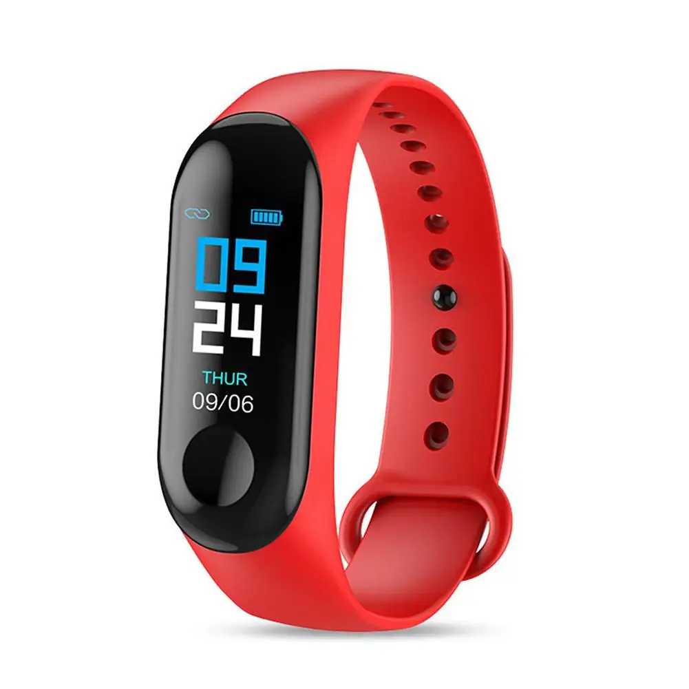 M3 smart sports bracelet P67 waterproof Blood pressure Heart Rate Monitoring Pedometer watch Wristband Fitness Tracker | Мобильные