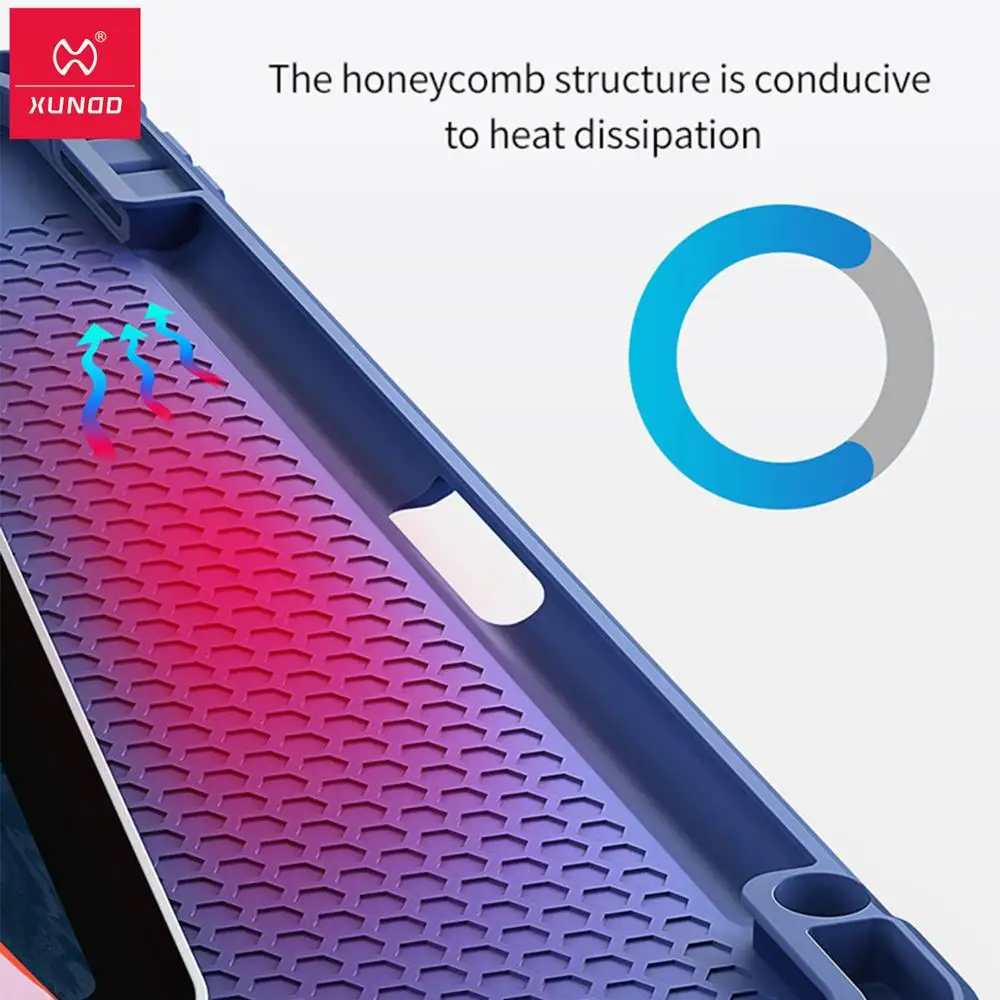 Xundd защитный чехол для планшета iPad Pro 11 кожаный с воздушной подушкой