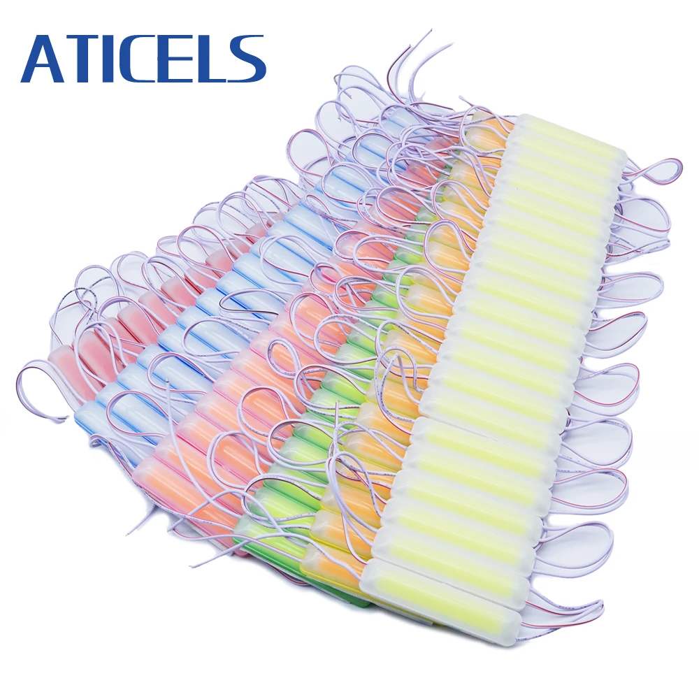 20 шт DC12V светодиодный модуль Коб 9 s супер яркий IP67 Водонепроницаемый для знак