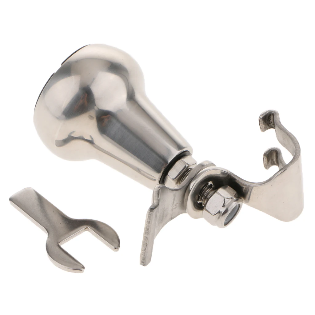 Лодка ручка рулевого колеса для маневрирования морской нержавеющей стали 304 |