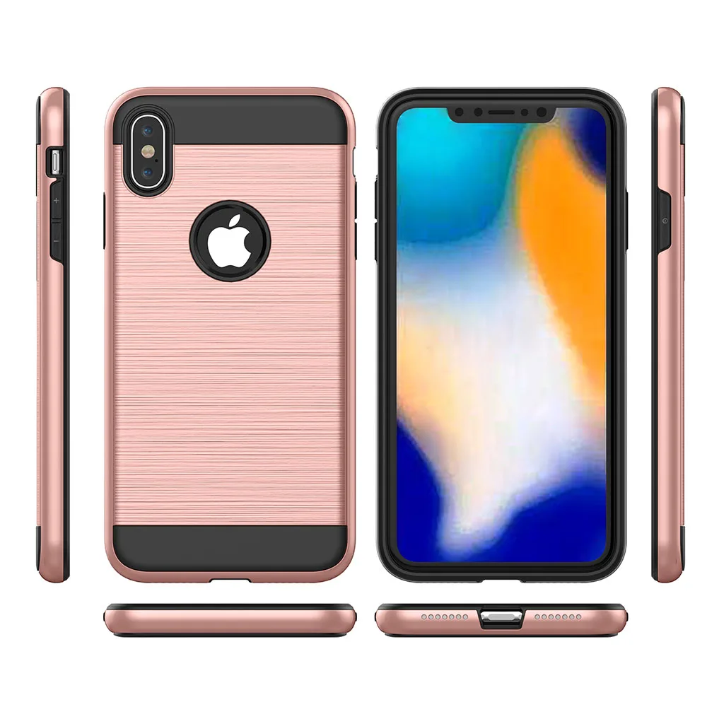 Чехол для телефона Forubest iPhone 6 7 8 Plus роскошный жесткий чехол из углеродного волокна