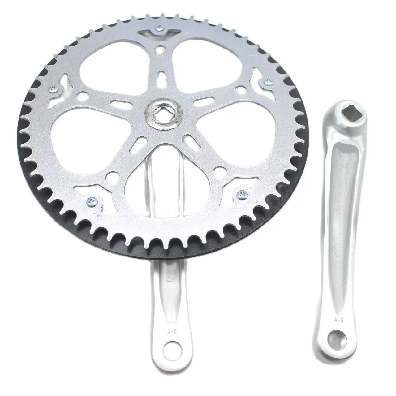 Комплект складных кривошипов для дорожного велосипеда 52T 170 мм набор зубчатая