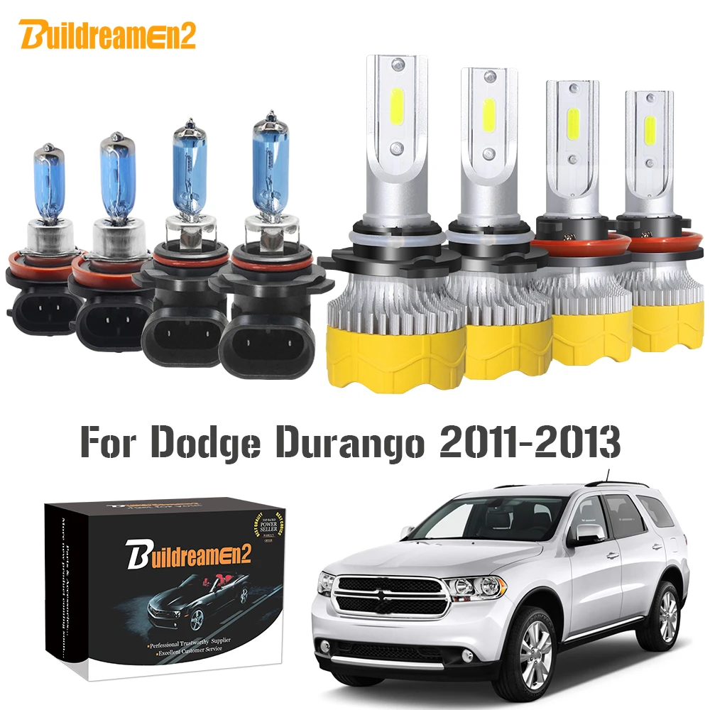 Buildreamen2 4 х автомобилей головной светильник высокий низкий пучок светодиодный