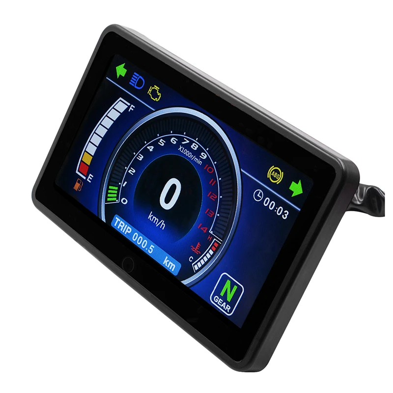 LMoDri Эксклюзивный новый мотоцикл 12 В Полный ЖК водонепроницаемый инструмент