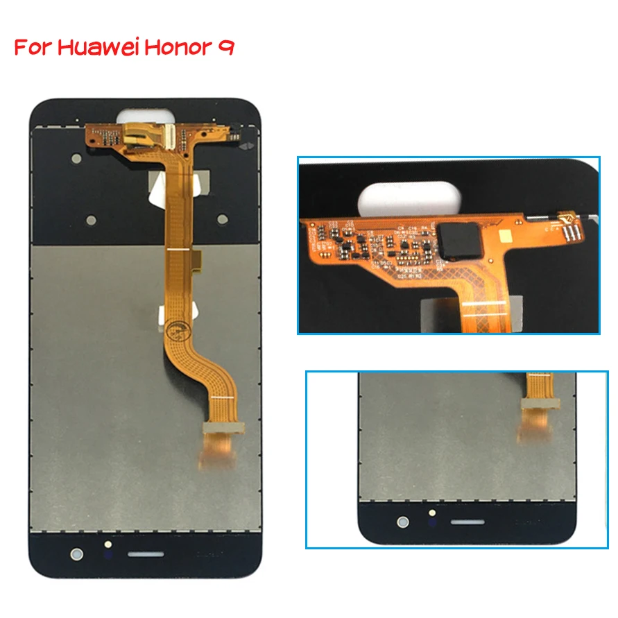 Оригинальный сенсорный экран для Huawei honor 9 ЖК-дисплей в сборе сменный дигитайзер