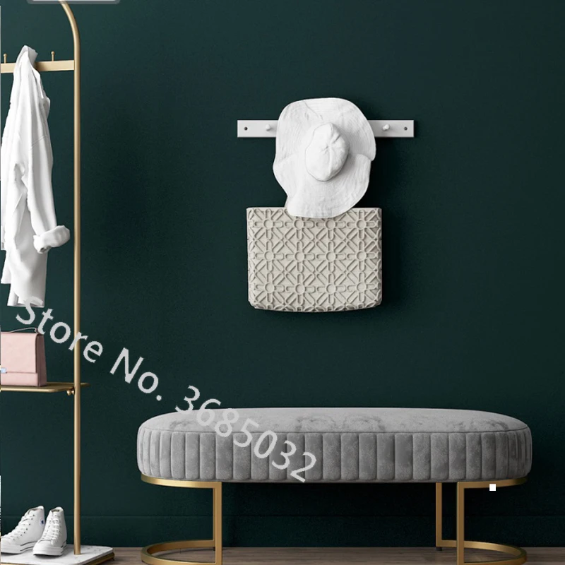 Мягкая бархатная подставка для ног женщин табуреты Пуфики прихожей обуви