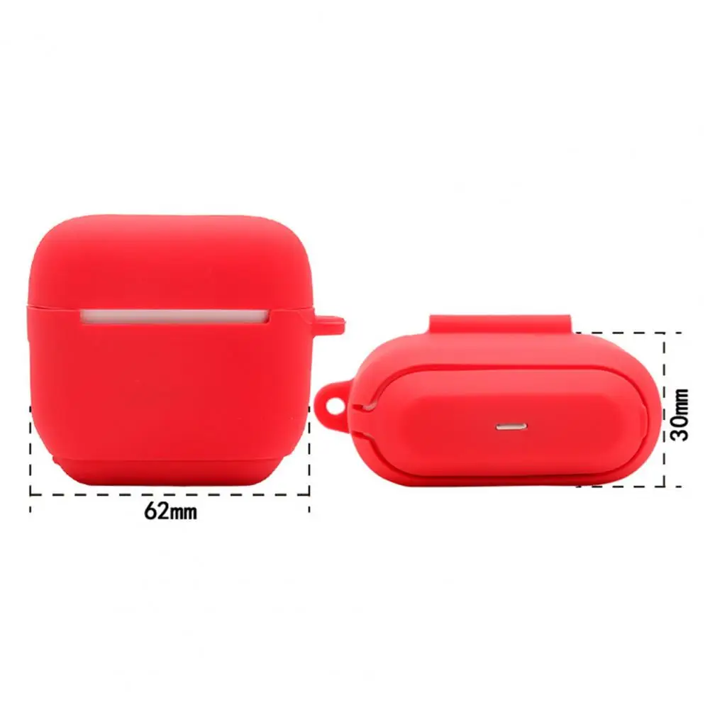 

Silicone Case For Airpods Pro Case Wireless Bluetooth for apple airpods pro Cover Earphone Case For Air Pods pro With Buckle