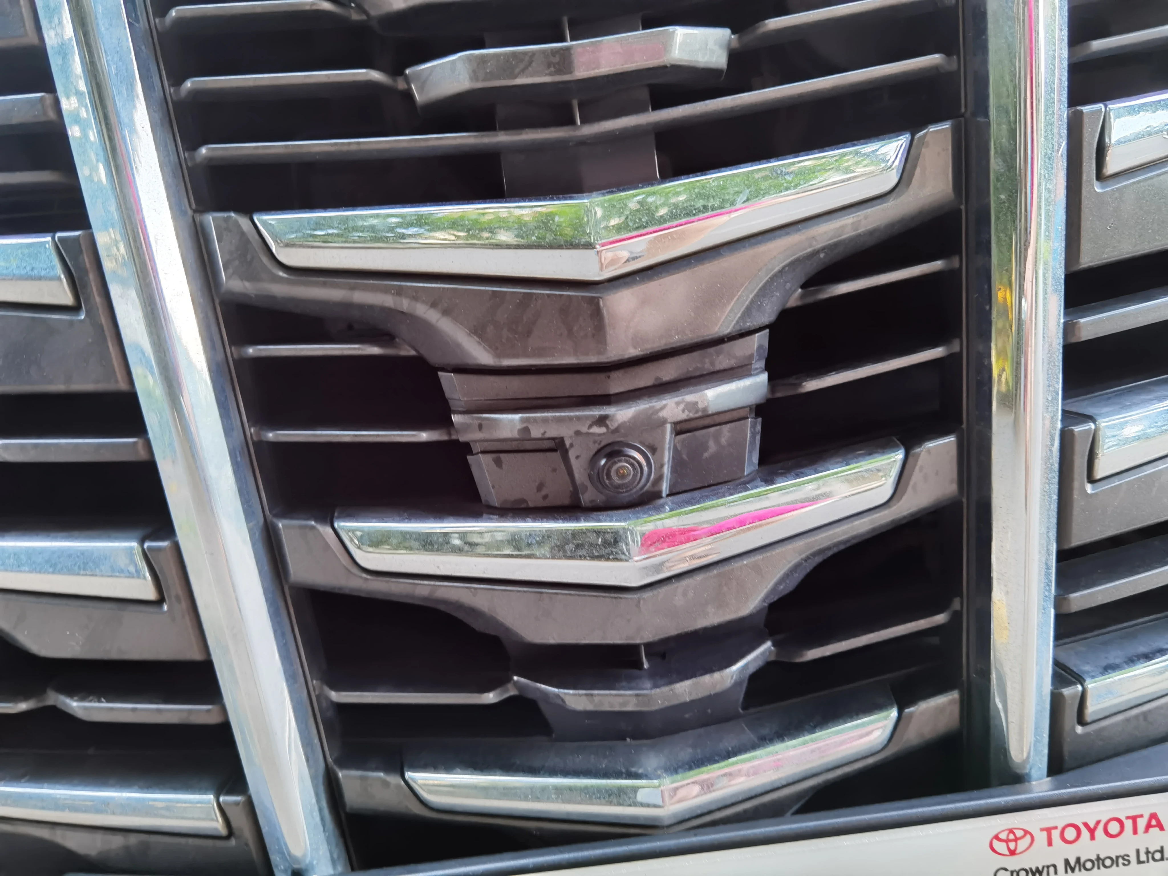 180 градусов рыбий глаз 1920*1080P AHD автомобильная передняя камера для Toyota Alphard 2018 2019 2020 решетка CVBS 720P широкий угол включена.