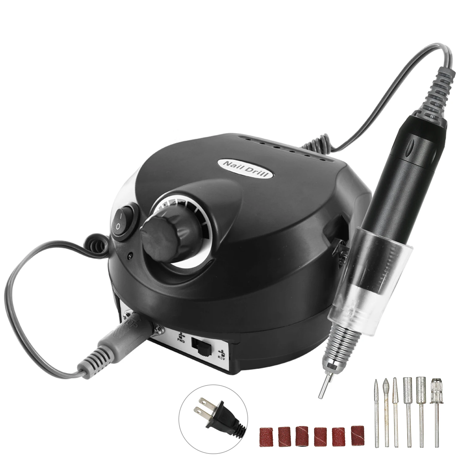 Электрические сверла для ногтей 30000 об/мин набор электрическая дрель пилка