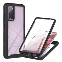 phone case for samsung galaxy s20 fe 6 5 inch 2020 shockproof fundas full body protect bumper clear built in screen protector