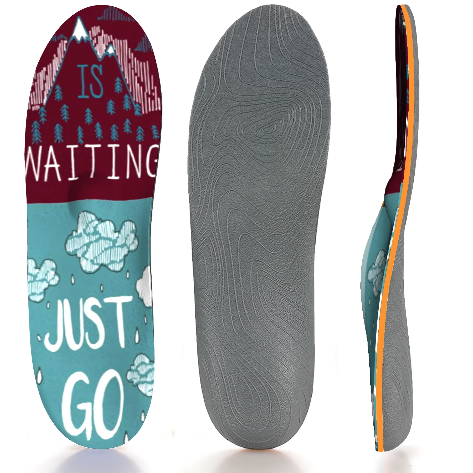 

EVA Material Relieves Long Standing Fatigue And Anti-slip Arch Support Insole