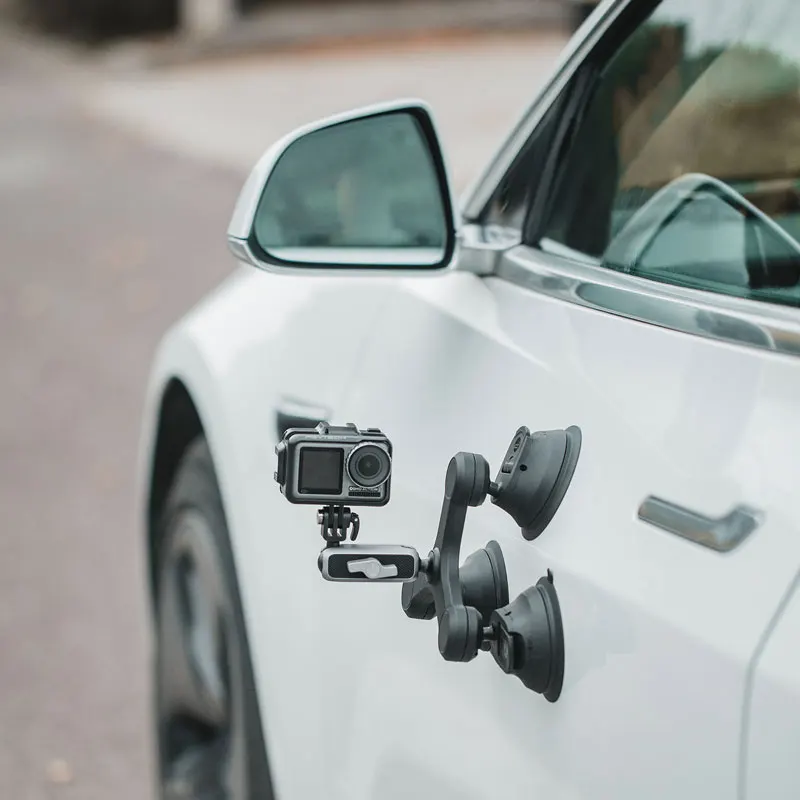 Тройное крепление PGYTECH для камеры на присоске автомобильный держатель окно DJI Action