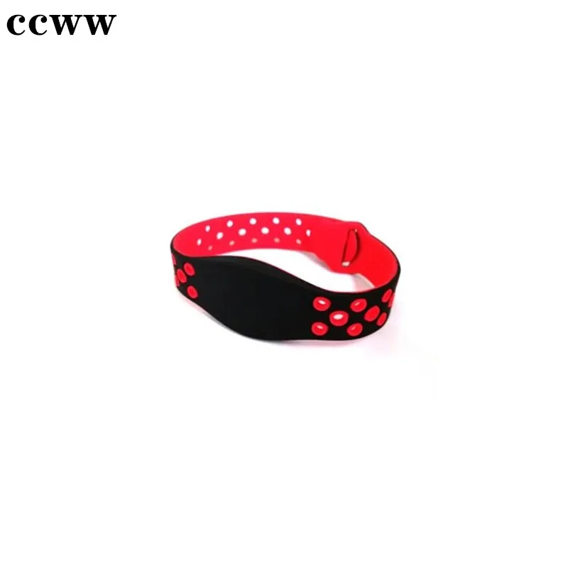 1Pcs Adjustable 13.56MHz RFID Waterproof Soft Wristband Silicone Bracelets Wrist Band NFC Smart S50 1k IC Access Control Card |