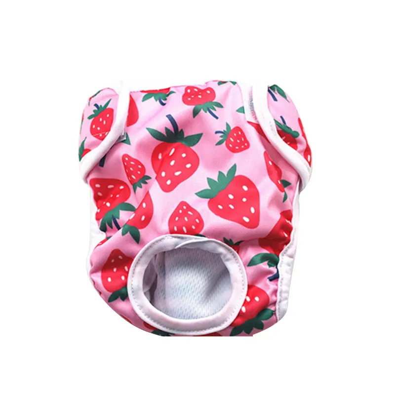 

Female Dog Physiological Pants Cartoon Dog Menstrual Pants For Dogs Dog Diaper Puppy Female Printed Hygienic Shorts Underwear