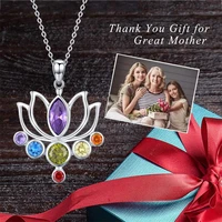 jrsr new 100 925 sterling silver chakra necklace healing crystal pendant necklace jewelry for woman birthday gift free shipping
