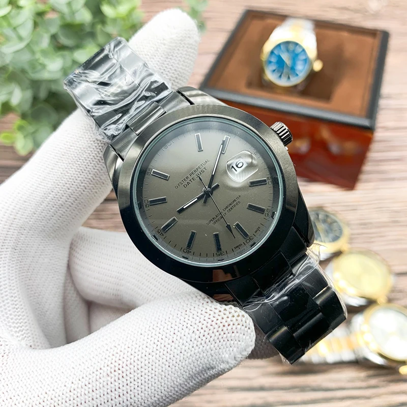 

Big Brand Classic Men's Watch Stainless Steel Quartz Watch Luxury Sports Waterproof Men's AA+