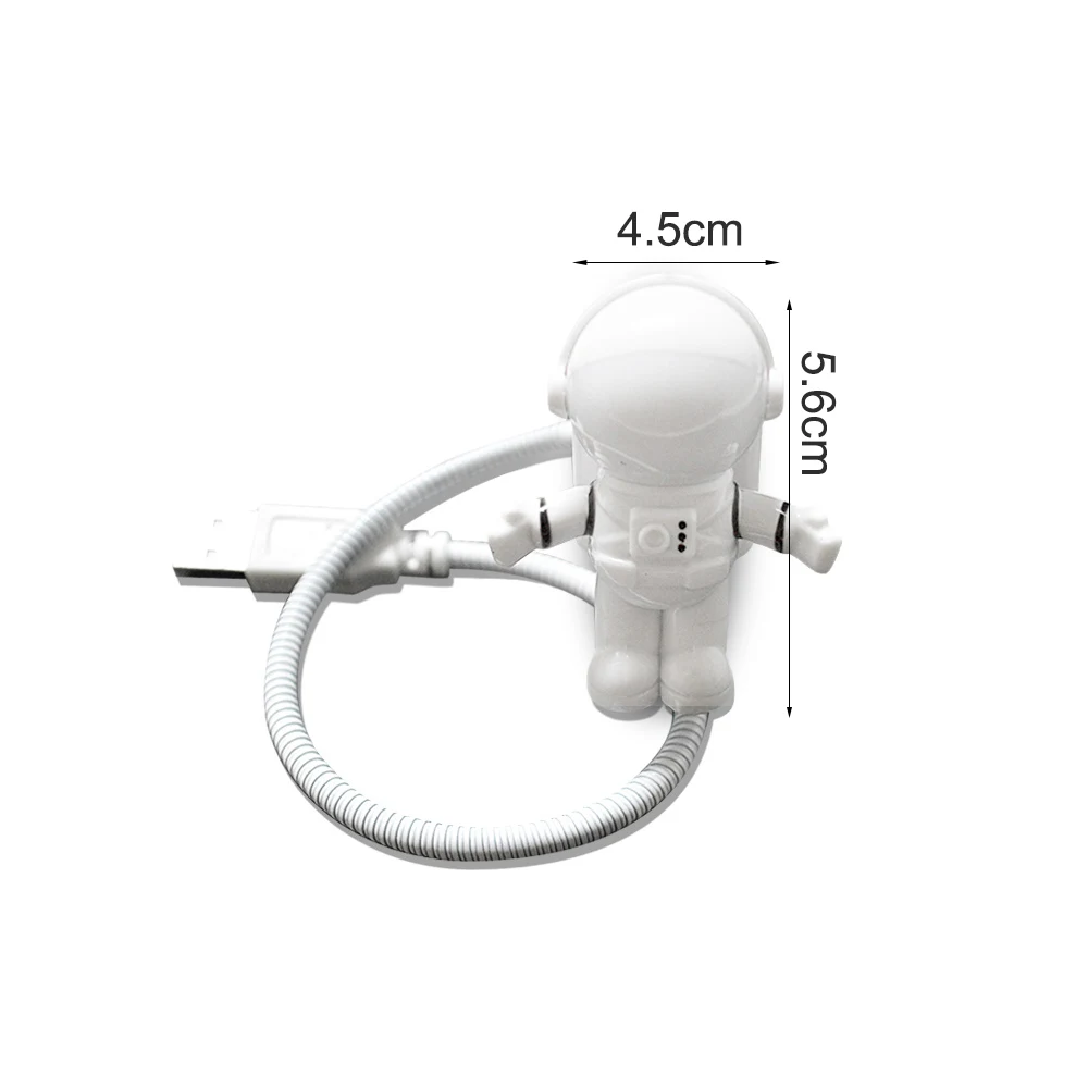 Новый стильный крутой новый Астронавт USB светодиодный регулируемый Ночник