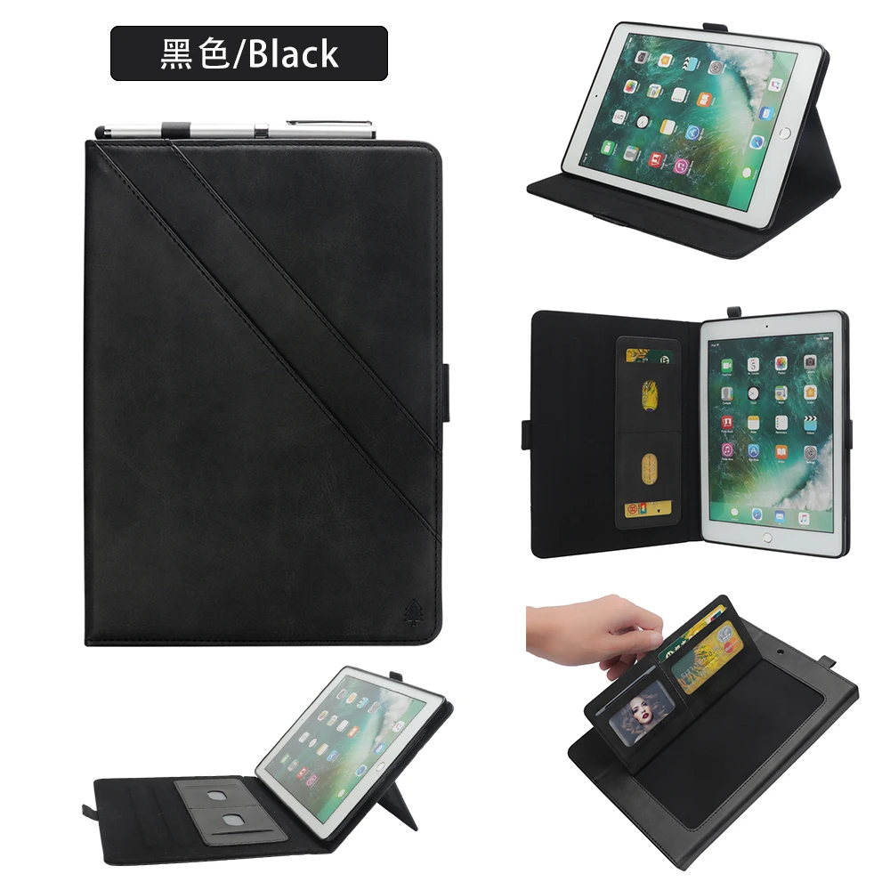 Чехол для нового 2017 2016 iPad 12 9 дюймов Высокое качество PU кожаный чехол